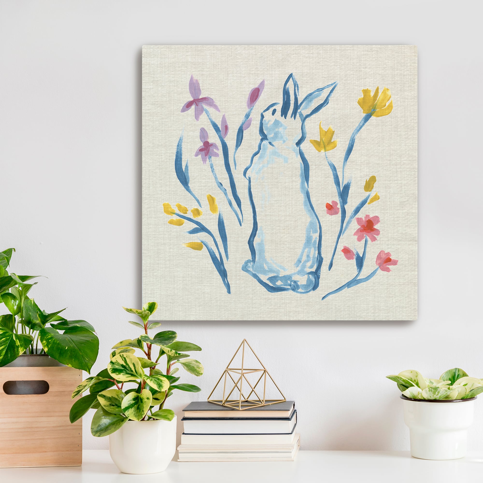 Lumaprints Lovely Rabbit II Canvas Giclée Art